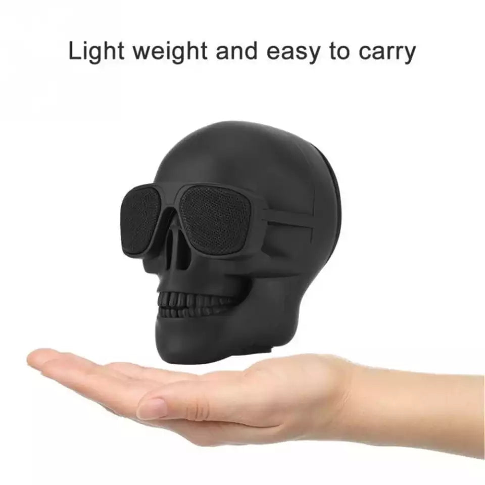 Wireless Bluetooth Skull Speaker Portable