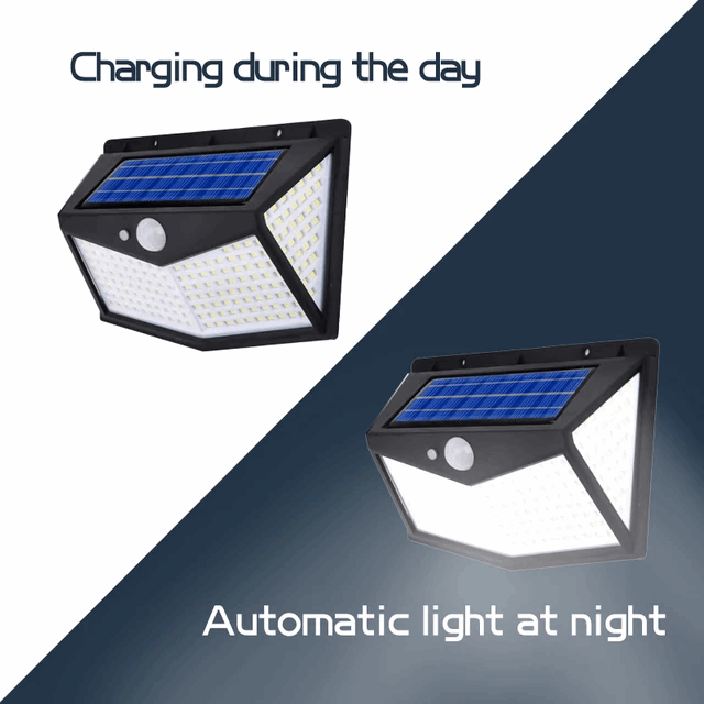 solar wall fence mounted light 20 led solar wall light outdoor wireless waterproof design super bright security garden light