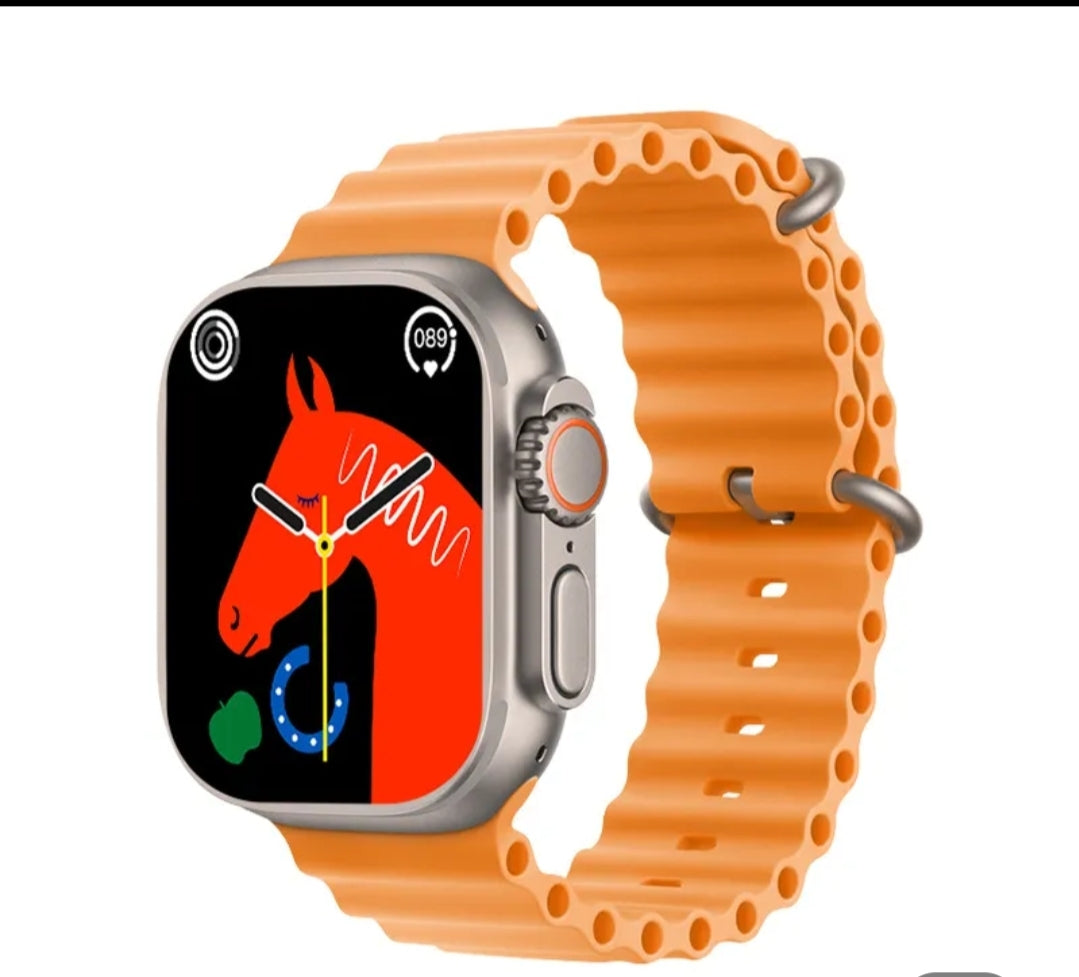 1 Full Screen Smartwatch Ultra Smart WatchT800 Ultra Smartwatch Series 7 Series 8 S8 45mm 2.08 Inch Electronic Haino Teko Alloy
