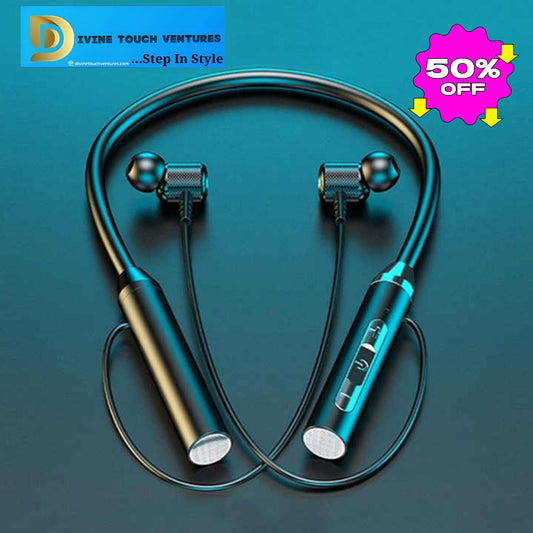 1 Waterproof Sports In-ear TWS Earbuds Earphones Wireless Neckband Headphones