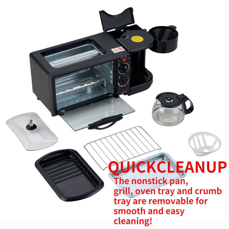 01 3-in-1 breakfast maker machine.