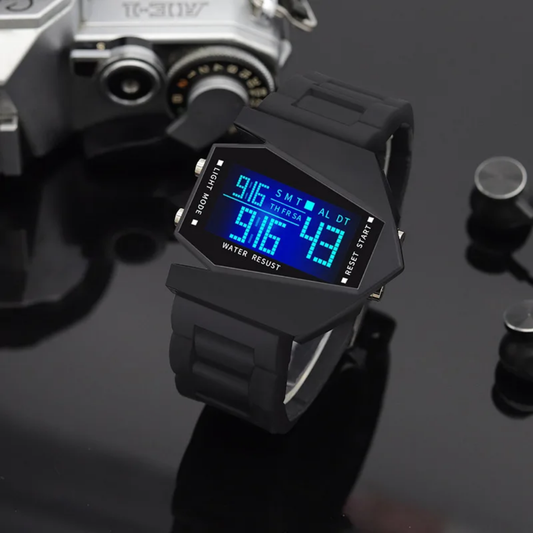 1 Sports Watch Digital Led Multifunction Alarm Chronograph Waterproof Backlight Men Masculino Watches
