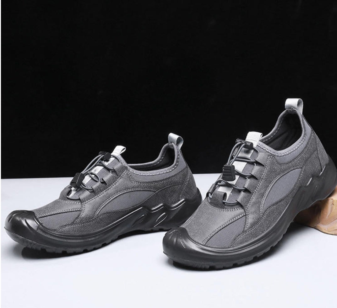 3 Anti Slip fabric upper soft PU sole Mens outdoor Lightweight breathable hiking Trails Shoes sneakers for men